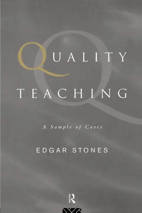 Cover of Quality Teaching