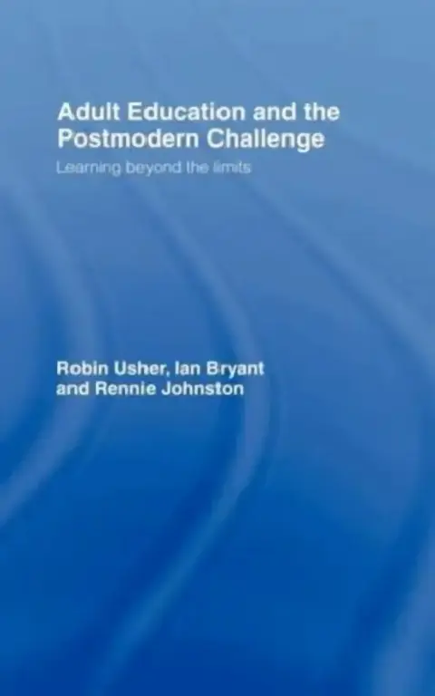 Cover of Adult Education and the Postmodern Challenge