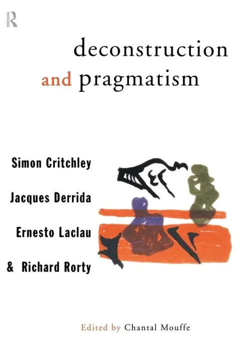 Cover of Deconstruction and Pragmatism