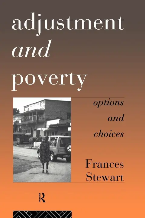 Cover of Adjustment and Poverty