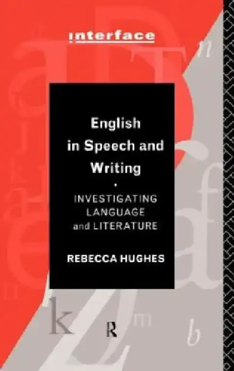 Cover of English in Speech and Writing