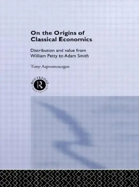 Cover of On the Origins of Classical Economics