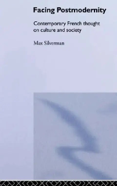 Cover of Facing Postmodernity