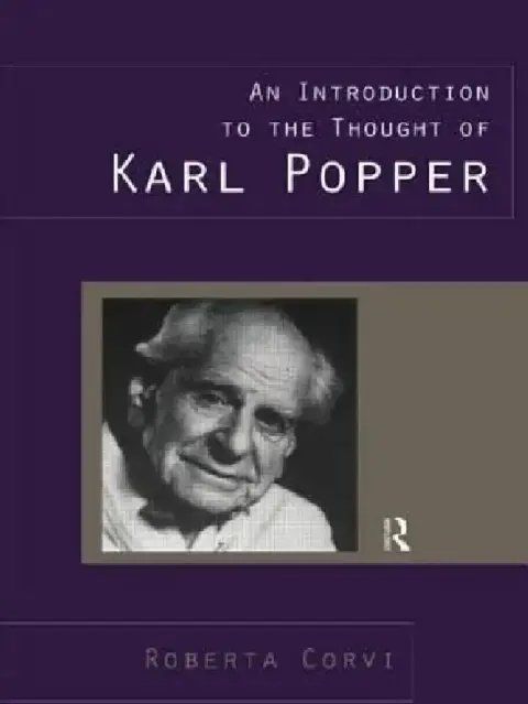 Cover of An Introduction to the Thought of Karl Popper