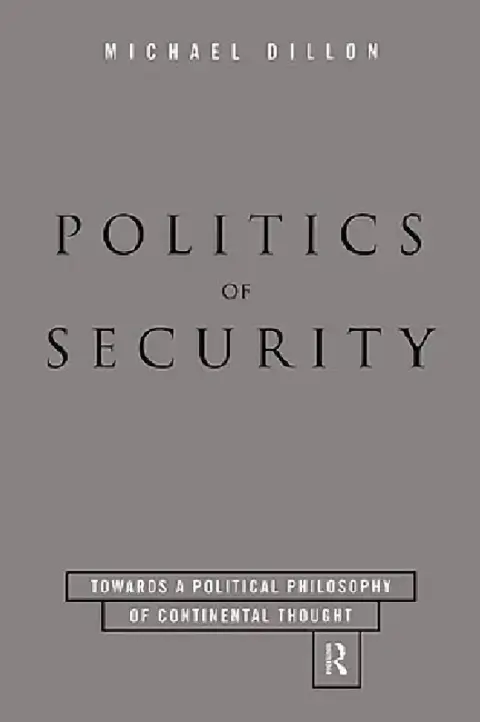Cover of Politics of Security