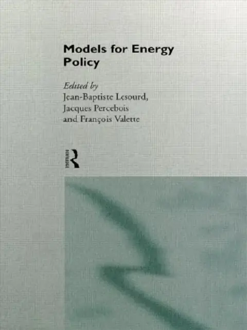 Cover of Models for Energy Policy