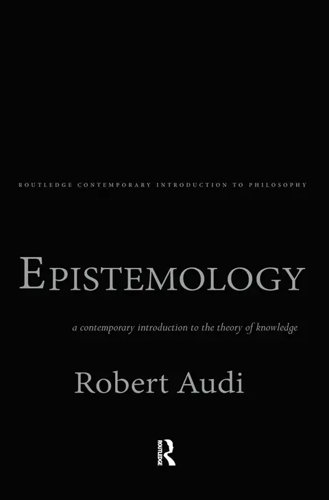 Cover of Epistemology