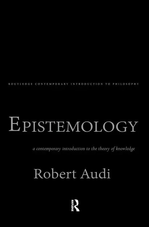 Cover of Epistemology