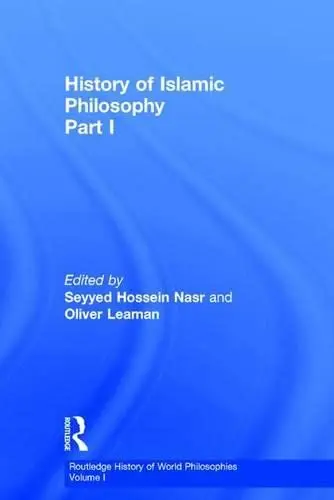 Cover of Hist Islamic Philosophy V1