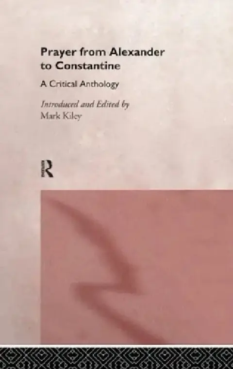 Cover of Prayer From Alexander To Constantine