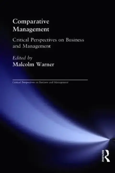 Cover of Comparative Management
