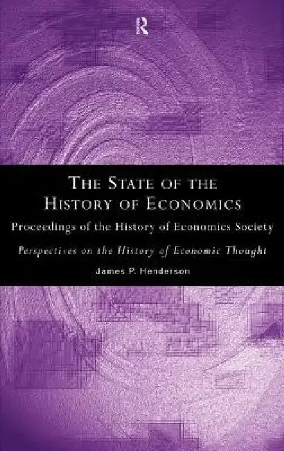Cover of The State of the History of Economics