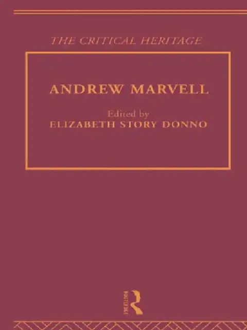 Cover of Andrew Marvell
