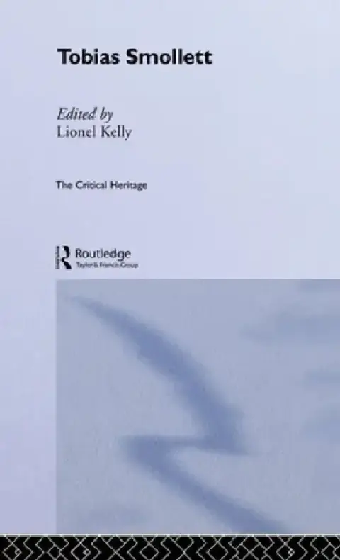Cover of Tobias Smollett