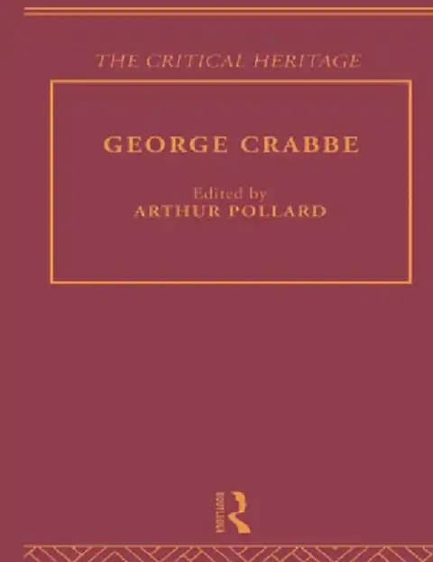 Cover of George Crabbe