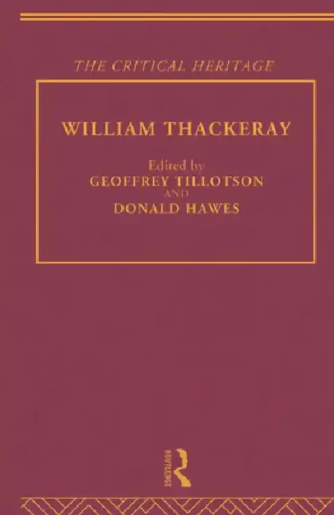 Cover of William Thackeray