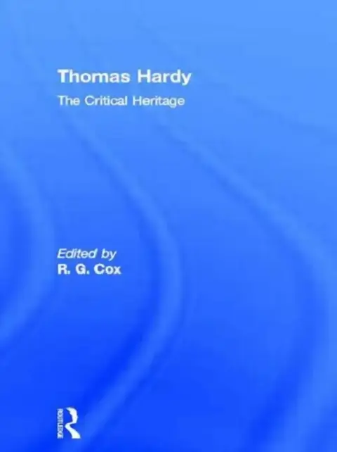 Cover of Thomas Hardy