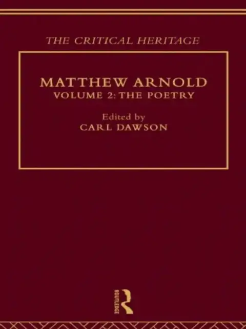 Cover of Matthew Arnold
