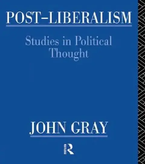 Cover of Post-Liberalism