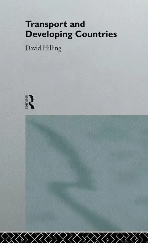 Cover of Transport and Developing Countries