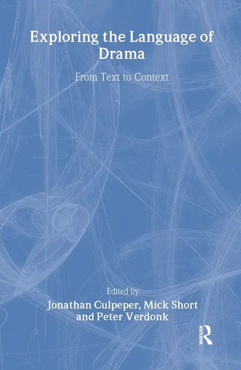 Cover of Exploring the Language of Drama