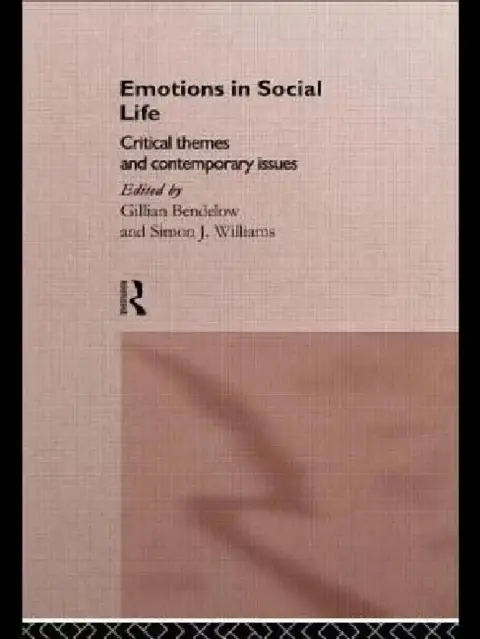 Cover of Emotions in Social Life