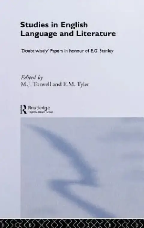 Cover of Studies in English Language and Literature