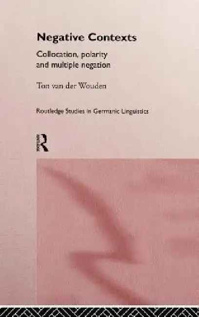 Cover of Negative Contexts