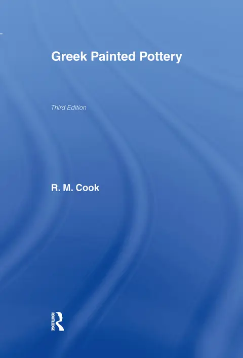 Cover of Greek Painted Pottery