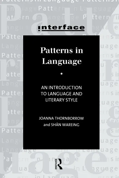 Cover of Patterns in Language