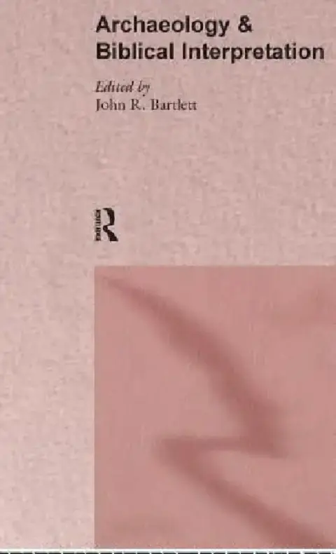 Cover of Archaeology and Biblical Interpretation
