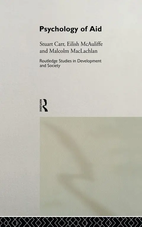 Cover of Psychology of Aid