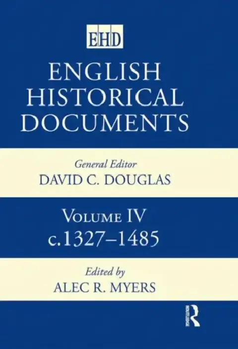 Cover of English Historical Documents