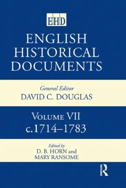 Cover of English Historical Documents