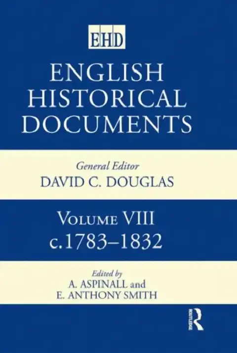 Cover of English Historical Documents