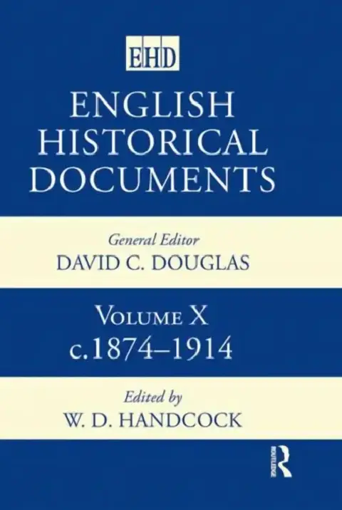 Cover of English Historical Documents