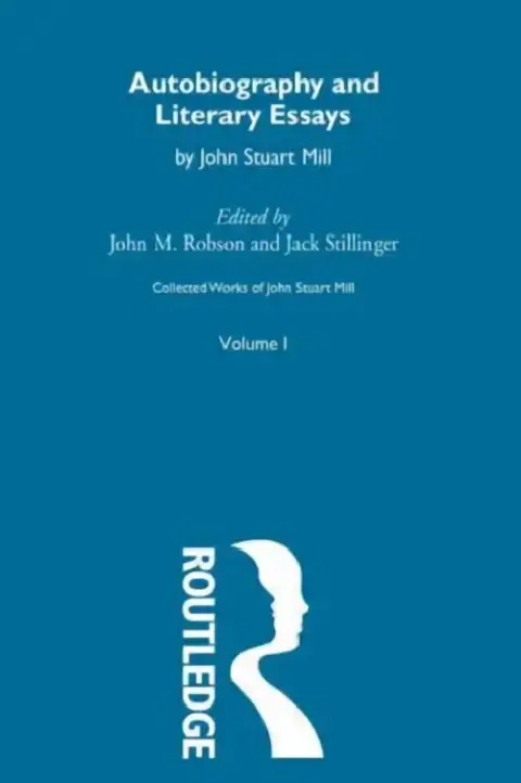 Cover of Autobiography and Literary Essays