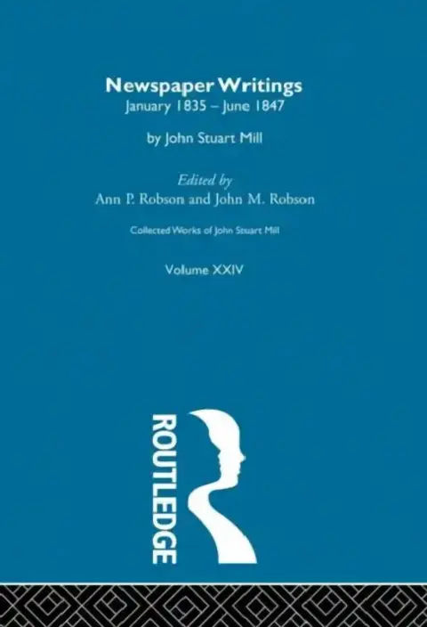 Cover of Collected Works of John Stuart Mill