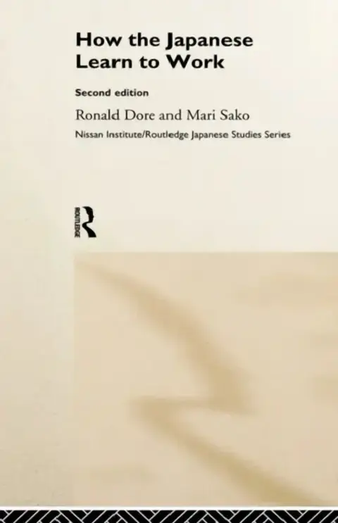 Cover of How the Japanese Learn to Work