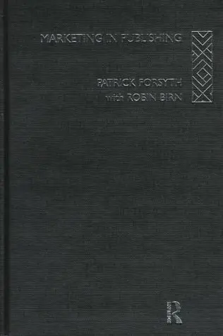 Cover of Marketing in Publishing