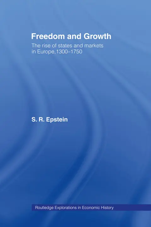 Cover of Freedom and Growth