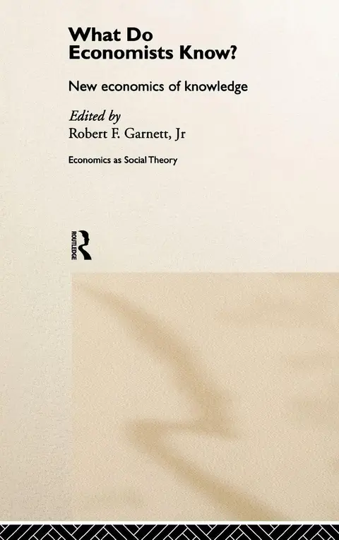 Cover of What Do Economists Know?
