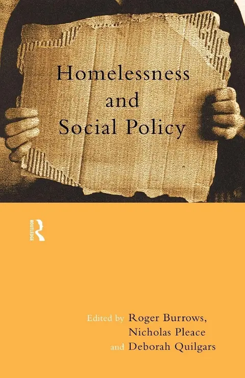 Cover of Homelessness and Social Policy