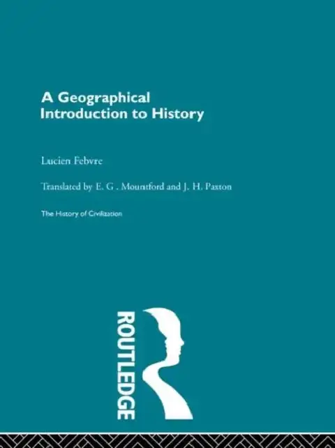 Cover of A Geographical Introduction to History
