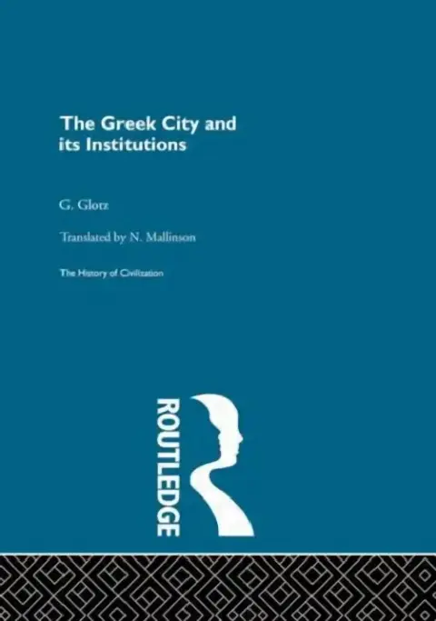 Cover of The Greek City and Its Institutions