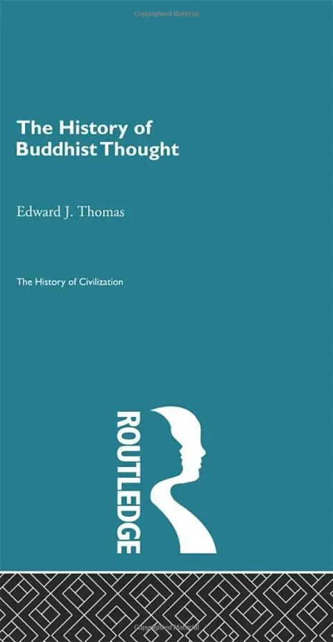 Cover of History of Buddhist Thought