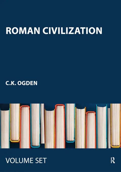 Cover of Roman Civilization