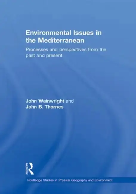Cover of Environmental Issues in the Mediterranean