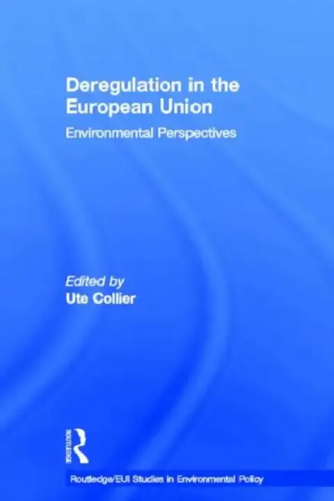Cover of Deregulation in the European Union