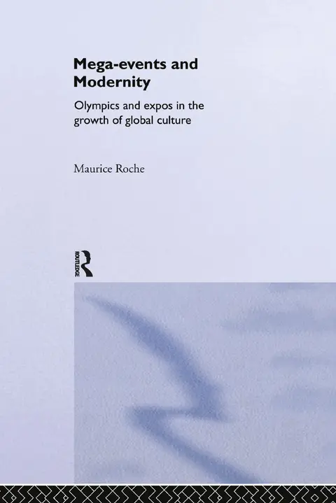 Cover of Megaevents and Modernity